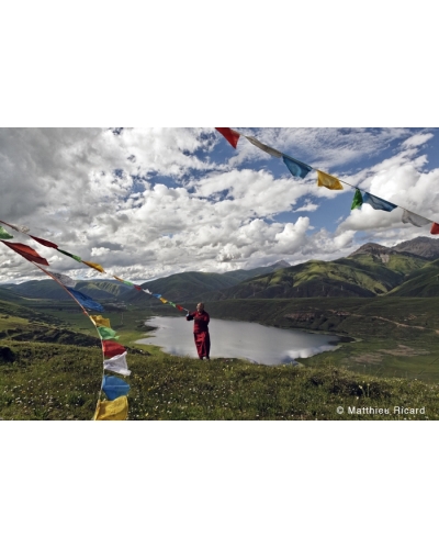 MR3481 Drapeaux à prières, Tibet