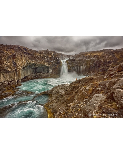 MR5705 Aldeyjarfoss waterfall, Iceland